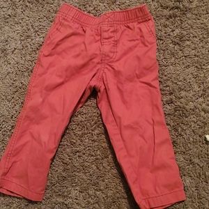 18M faded red pants